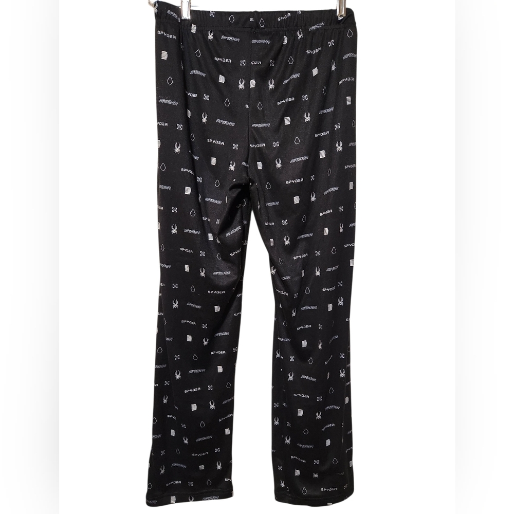 NWT Spyder Black Graphic Men's Jogger Loungewear Pants Size Medium - Picture 3 of 8